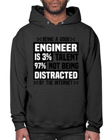 Being a good Style 608# - engineer- Hoodie