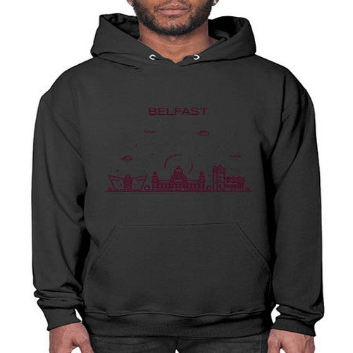 Belfast 434# - cities- Hoodie