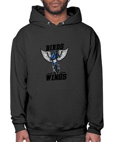 Bird wings 22# - cartoon animals- Hoodie