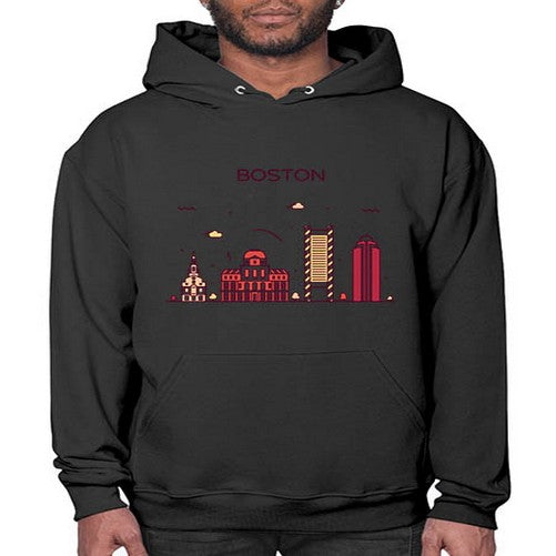 Boston 481# - cities- Hoodie