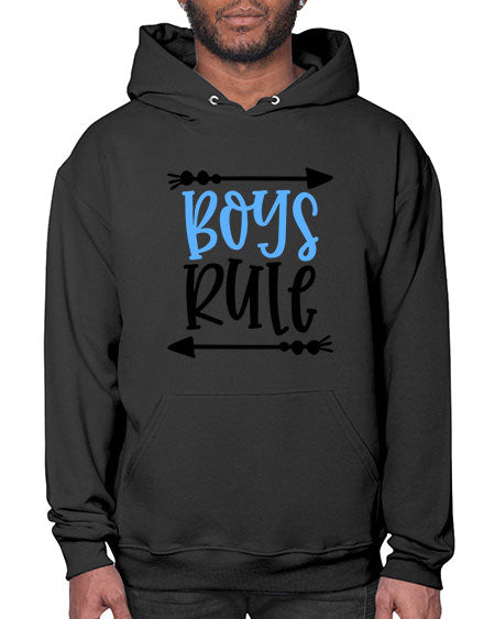 Boys Rule Style 283# - baby- Hoodie