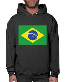 Brazil 488# - world flags- Hoodie