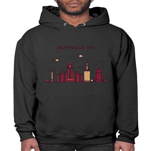BuffaloNY 520# - cities- Hoodie