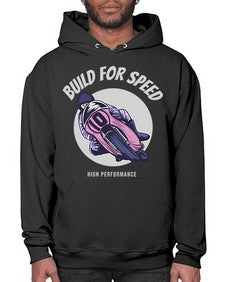Build for speed 12# - motorcycle- Hoodie