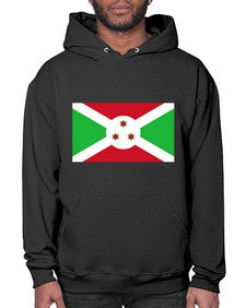 Burundi 523# - world flags- Hoodie