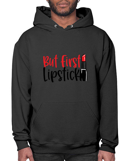 But First Lipstick Style 246# -makeup Hoodie