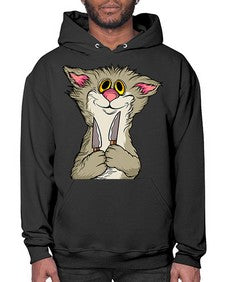 Cat 44# - cartoon animals- Hoodie