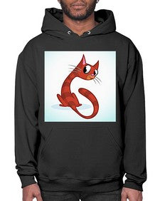 Cat 67# - cartoon animals- Hoodie