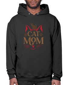 Cat Mom Style 6# - cats- Hoodie