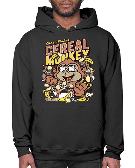 Cereal Monkey - monkey- Hoodie