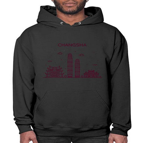 Changsha 553# - cities- Hoodie