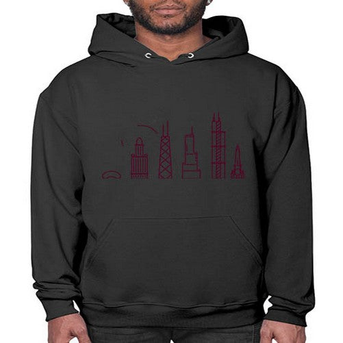 Chicago 570# - cities- Hoodie