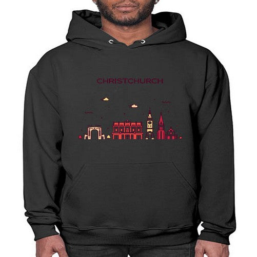 Christchurch 586# - cities- Hoodie