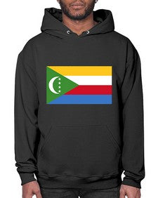 Comoros 612# - world flags- Hoodie