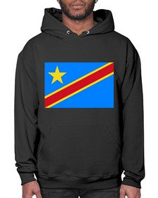 Congo Democratic Republic of the 613# - world flags- Hoodie