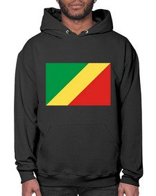 Congo Republic of the 614# - world flags- Hoodie