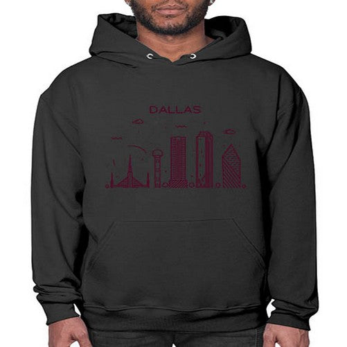 Dallas 643# - cities- Hoodie