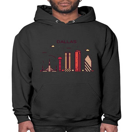 Dallas 646# - cities- Hoodie