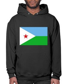 Djibouti 670# - world flags- Hoodie