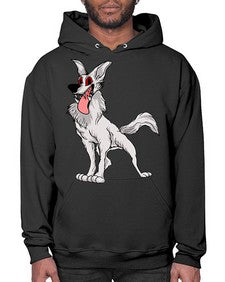 dog 109# - dogs- Hoodie