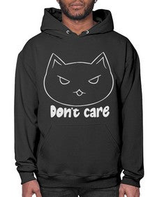 Dont Care - cats- Hoodie