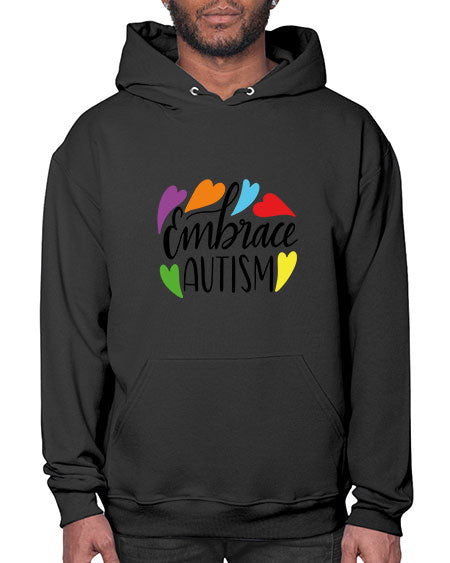 Embrace autism 485# - autism- Hoodie