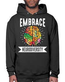 EmbraceNeurodiversityAwarenessTshirt 133# - alzheimers- Hoodie