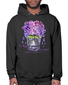Flower Remember AlzheimerS Awareness 148# - alzheimers- Hoodie