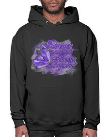 Forever In My Hear Alzheimer 149# - alzheimers- Hoodie