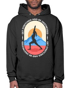 Get Stretched 225# - yoga- Hoodie
