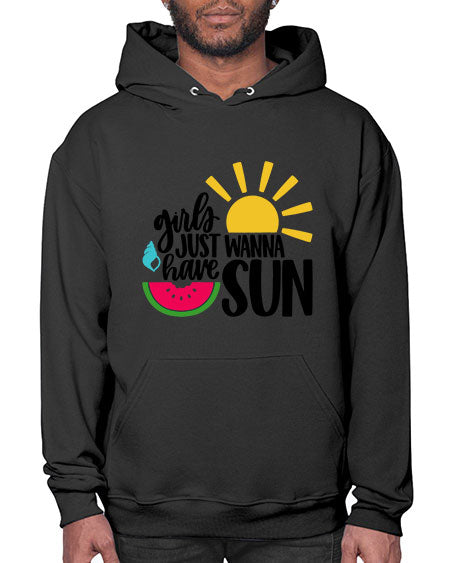 Girls Just Wanna Have Sun Style 44# - summer- Hoodie