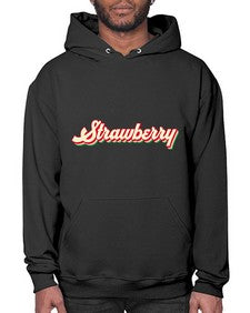 Groovy Summer Strawberry 1022# - strawberry- Hoodie