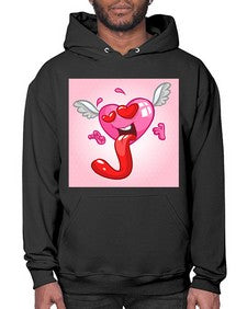 Heart 139# - cartoon general- Hoodie