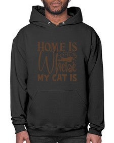 Home Is Where My Cat Is Style 14# - cats- Hoodie