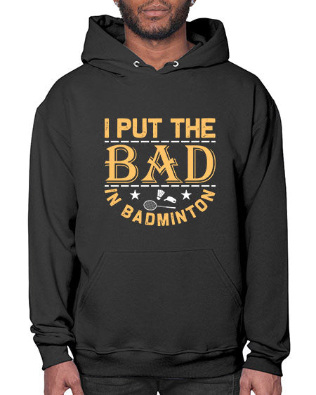 I 1056# - badminton- Hoodie