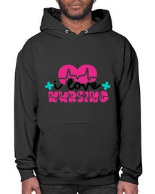 I Love Nursing Style Style 896# - nurse- Hoodie