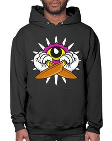 I spy you 140# - cartoon general- Hoodie