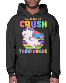 Im Ready to Crush third 392# - third grade- Hoodie