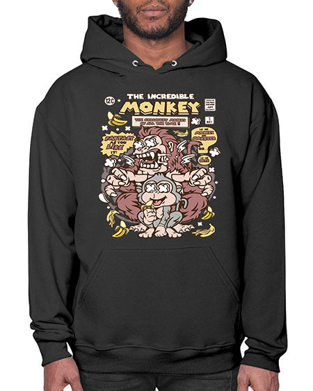 Incredible Monkey - monkey- Hoodie
