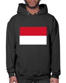 Indonesia 950# - world flags- Hoodie