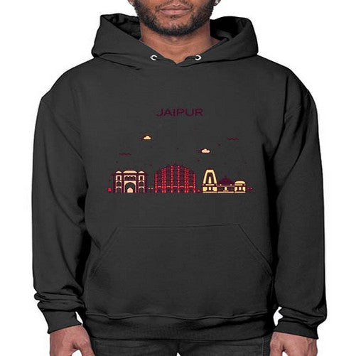 Jaipur 980# - cities- Hoodie