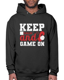 Keep calm and game on 34# - video games- Hoodie