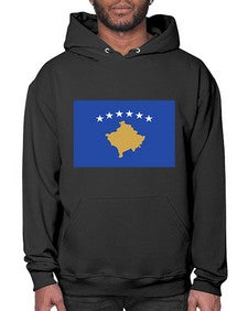 Kosovo 1077# - world flags- Hoodie