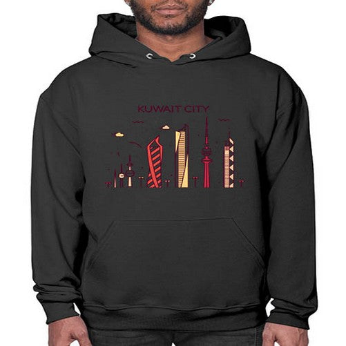 Kuwait 1095# - cities- Hoodie