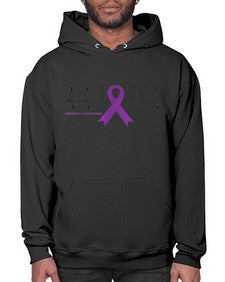 LOVE Gifts for Survivors National Alzheimers Awareness 192# - alzheimers- Hoodie