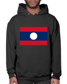 Laos 1111# - world flags- Hoodie