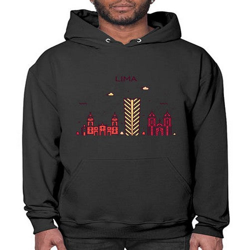 Lima 1139# - cities- Hoodie