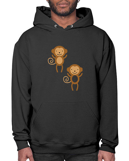 Little_monkeys_MF_5814 - monkey- Hoodie