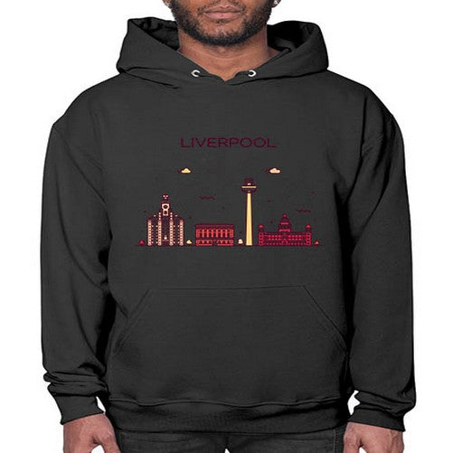 Liverpool 1153# - cities- Hoodie