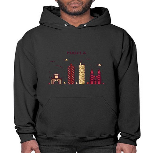 Manila 1234# - cities- Hoodie